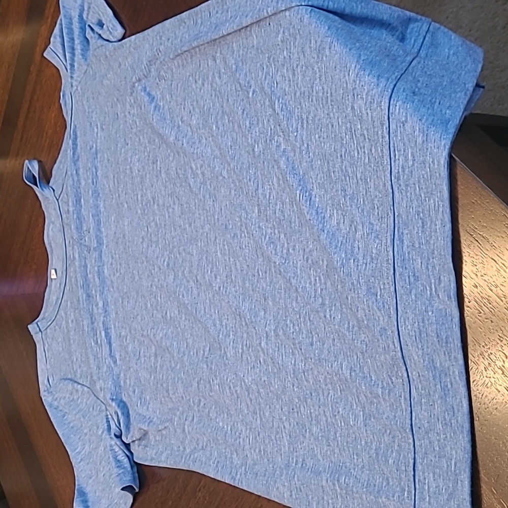 One open shoulder long tshirt top